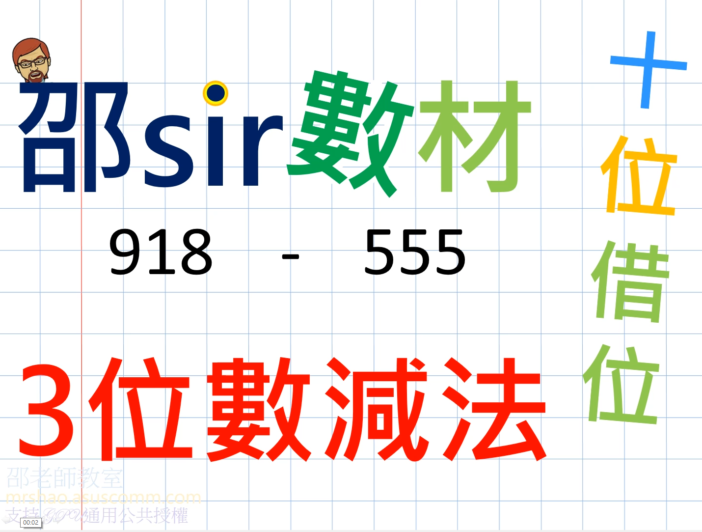 例五：十位借位